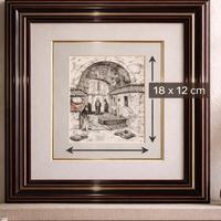Quadro stile classico con cornice elegante