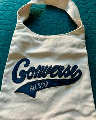 Borsa Converse All Star rosa e blu
