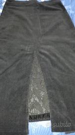 gonnellone nero vellutino