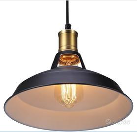 Lampada a sospensione Paralume Vintage Industrial