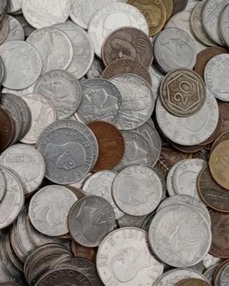 Lotto di 50 monete Regno d'Italia 