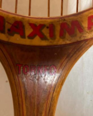 racchette da tennis legno
