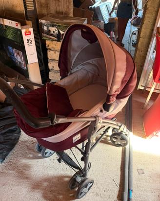 Passeggino Trio Inglesina Rosa e Bordeaux