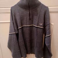 Fred Perry: maglione a collo alto e Taglia Media