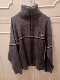 Fred Perry: maglione a collo alto e Taglia Media