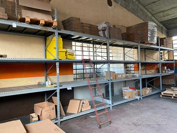 Scaffalature metalliche per magazzino