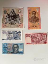 Banconote Thailandia nuove non circolate