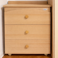 Cassettiera fasciatoio Ruggeri 3 cassetti su ruote