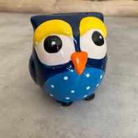 Gufetto salvadanaio decorato