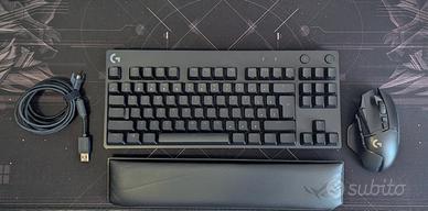 Logitech g502 lightspeed + Logitech g pro TKL