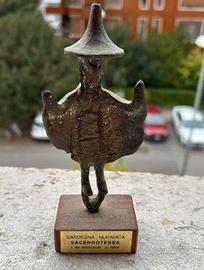 SCULTURE BRONZETTI sarde originali