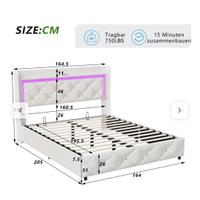 Letto Matrimoniale nuovo