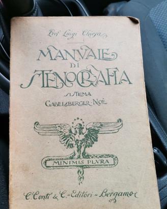 n MANUALE DI STENOGRAFIA Libro luigi chiesa