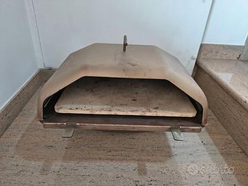 Forno pizza per bbq a pellet