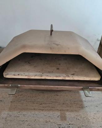 Forno pizza per bbq a pellet