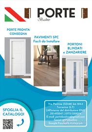 PORTE INTERNE LAMINATE ,LACCATE ,GREZZE