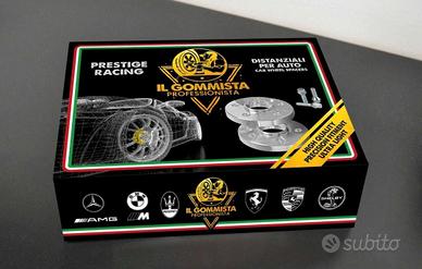 Distanziali 4x100 56.6 da 20mm + bulloni 