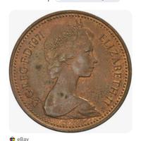 [#1027061] Gran Bretagna, Elizabeth II, New Penny,