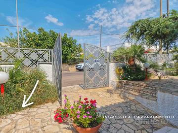 100m da spiaggetta mancaversa centro 4posti