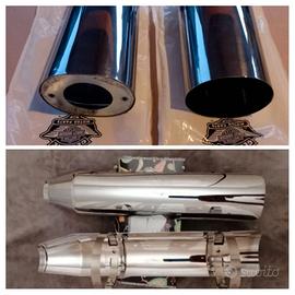 Harley coperchi scarico e forcella originali