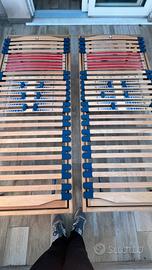 Reti a doghe regolabili piu materassi