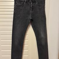 Jeans Diesel Tepphar Grigio Scuro Taglia 30 - Come
