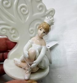 Ballerina seduta in porcellana "Le Stelle"