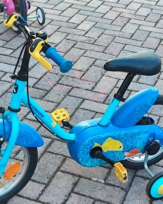 Bici bimbo 3-5 anni, 14 pollici 