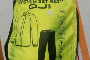 Completo antipioggia OJ taglia 2XL