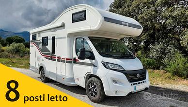 Camper 8 posti letto