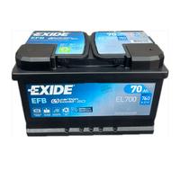 Batteria Start Stop 70AH EXIDE 12V Spunto 760A(EN)