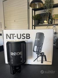 Microfono RØDE NT USB condizioni Perfette