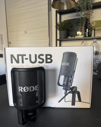 Microfono RØDE NT USB condizioni Perfette