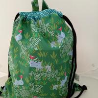 sacca asilo bambino handmade 