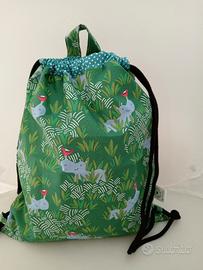 sacca asilo bambino handmade 