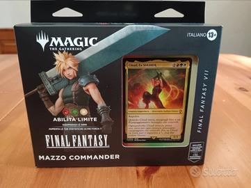 Mazzo Commander /deck commander 
 final fantasy 7 