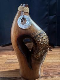 Vaso decorativo in legno