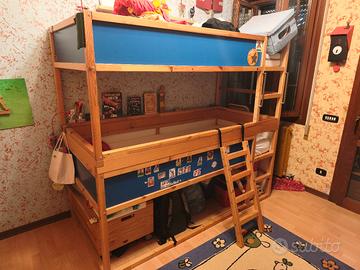 Doppio letto Ikea KURA