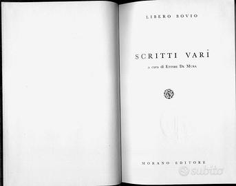 Scritti vari di Libero Bovio