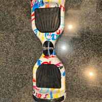 Hoverboard graffiti con luci LED e bluetooth music