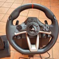 PS4/PS3 – HORI Volante da corsa e pedaliera