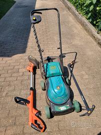 taglia erba, taglia bordi, forbice estesa.