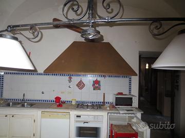 Cappa da cucina in rame usata – Stile rustico