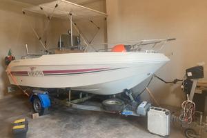 Barca acquaviva fischerman con motore 40/60 2 t