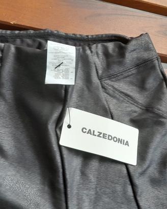 pantaloni leggins  tg s ecopelle calzedonia 