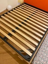 Rete letto matrimoniale 160x200 doghe in legno
