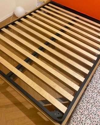 Rete letto matrimoniale 160x200 doghe in legno