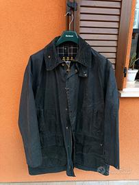 Barbour blu taglia C46