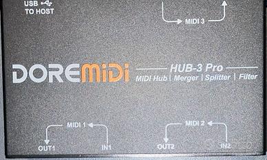 DOREMIDI HUB 3 PRO