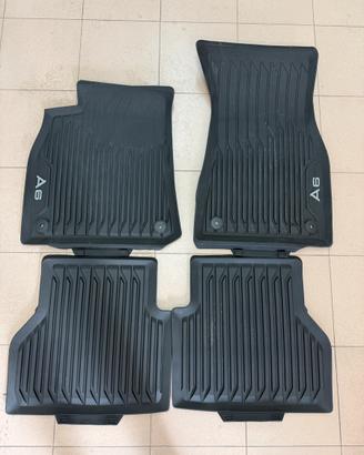 Recambo Tappetini in gomma 3D compatibili con Audi A6 C7